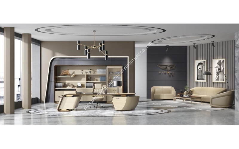 阿扎姆进口实木班台