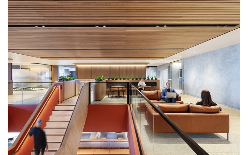 华贵高雅 澳大利亚保险巨头QBE Insurance墨尔本办公设计欣赏