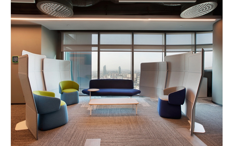 优雅高级灰 SAP软件土耳其总部办公设计欣赏