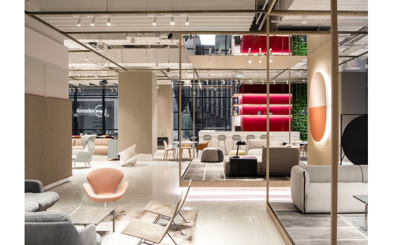 规则与秩序 Element Plus上海展厅与办公设计欣赏