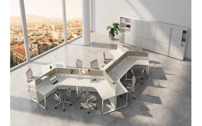 灵动职员桌——b4b7